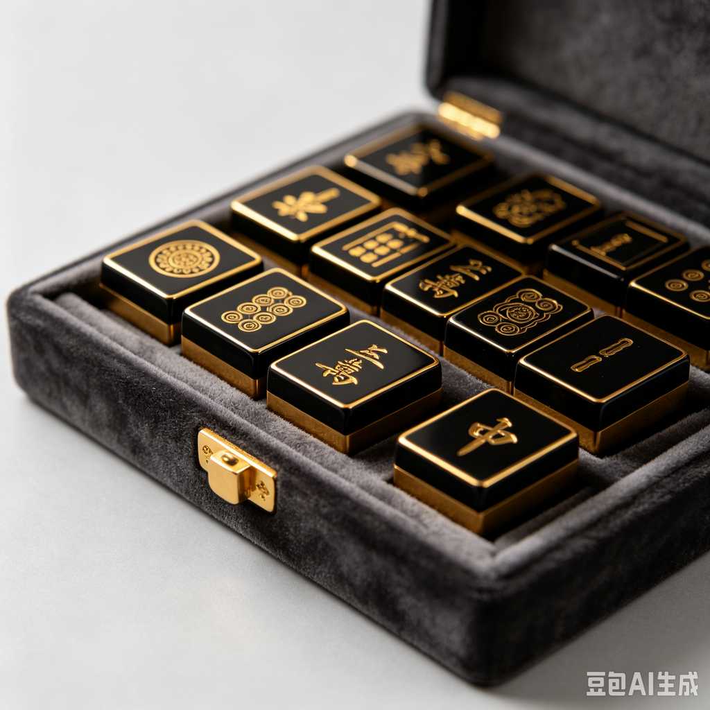 high grade gift box mahjong set